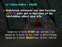 une photo d'Ã©cran de Teletubbies sur Sony Playstation